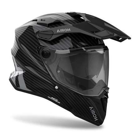 Kask motocyklowy cross/enduro AIROH COMMANDER 2 CARBON FULL CARBON GLOSS