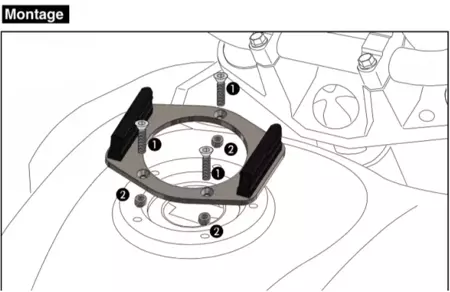 Moto Guzzi Moto Guzzi V 7 II Scrambler (2016-) Tank ring Lock it